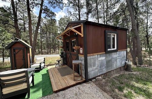 Colorado Springs Cabin | Quaint Rustic Cabin Surrounded by Nature in Black Forest, Colorado