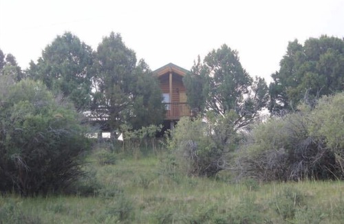 Hatch Cabin | Ranch Hands Bunkhouse RiverView cabin - Sevier River Ranch - 1 Cal King Bed