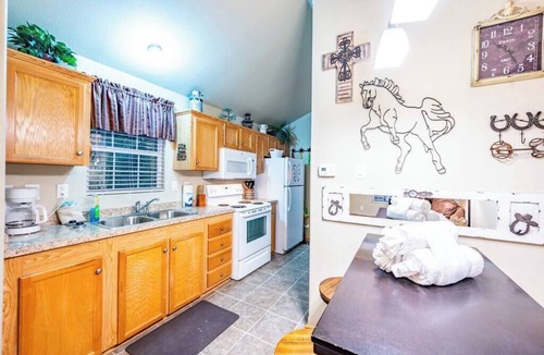 Broken Bow Cabin | Ranch: Sleeps 4, Tiny Cabin, Pets, Near Park/Lake