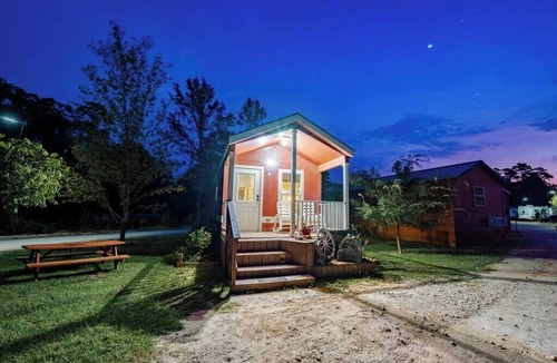 Broken Bow Cabin | Ranch: Sleeps 4, Tiny Cabin, Pets, Near Park/Lake