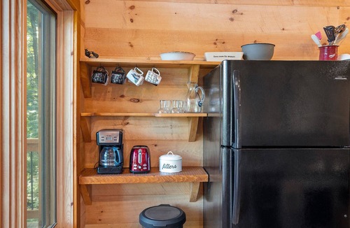 Nixa Cabin | Riverfront cabin located in town yet steps away from total wilderness