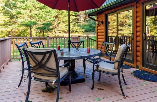 Clam River Cabin | Secluded Torch Lake Cabin, 3BR, Sleeps 8, Firepit