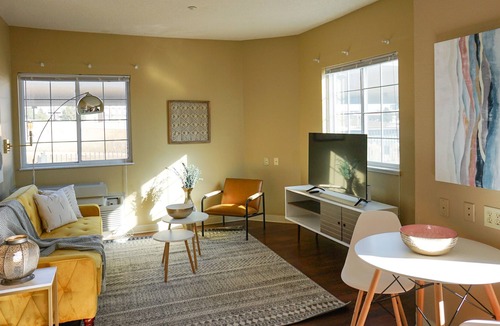 Wichita Apartment | Sleepover: Prime 1BD/1BA + Gym - Downtown Wichita