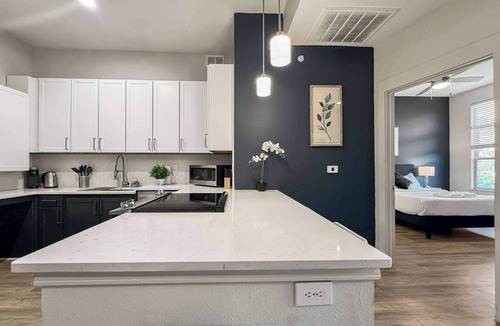 Deep Ellum Apartment | Spacious 2BR2BA Stay Deep Ellum w/Pool Gym Parking