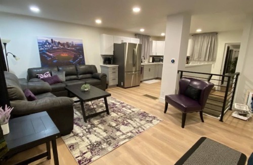Dupont House | Spacious 4BR Denver Home: 4 King Beds, Pet Friendly, Arcade & Backyard