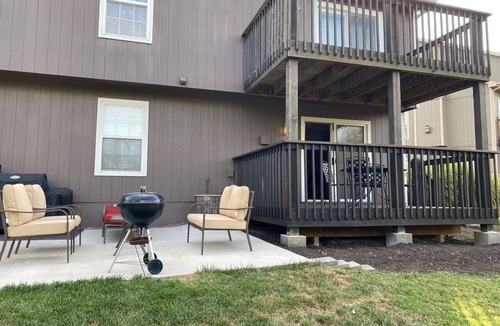 Lawrence House | Spacious and Serene 4-bedroom townhome in charming Lawrence