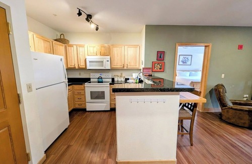 Mountain House Condo | Studio, Summer Escape | Trails, Festivals, Shops