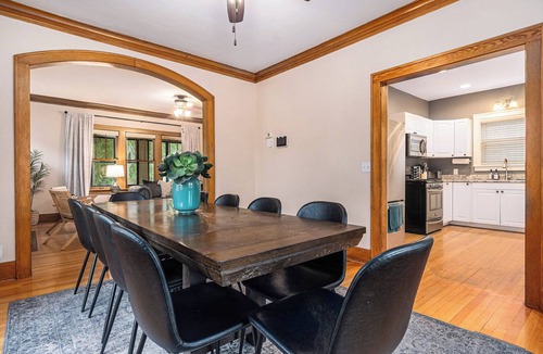 Dundee-Happy Hollow Historic District House | Stunning Yard! Wood-Fired Pizza Oven in Dundee!