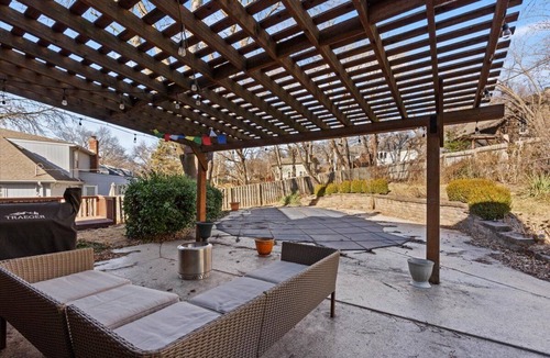 Overland Park House | Stylish home with private pool and patio. Perfect