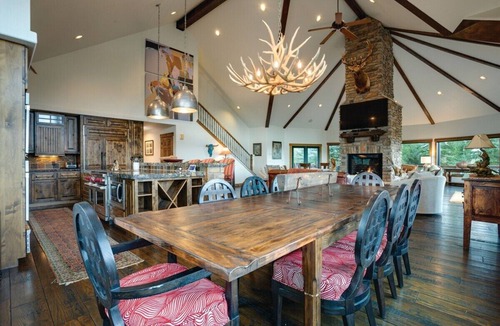 Steamboat Springs House | *Summer Sale* Moose Meadows Lodge - Views, Hot Tub, Game Room, Theater