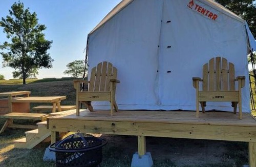 Loup City Other | Tentrr State Park Site - Nebraska Sherman SRA - Redwood Lakeview B - Single Camp