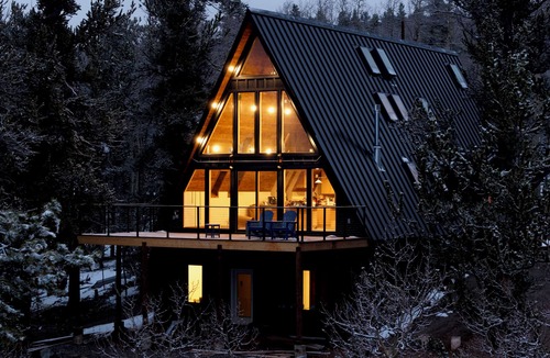 Fairplay Cabin | The Alpine - Modern Luxury A-Frame near Breckenridge