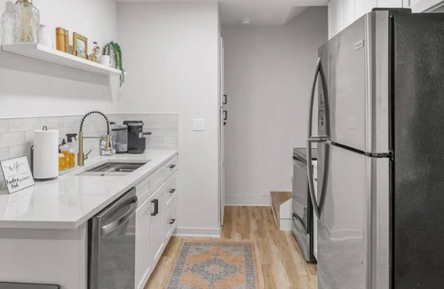 Bentonville Apartment | The Biker Bunker- Hot Tub - Next to MTB & Close to Downtown Bentonville