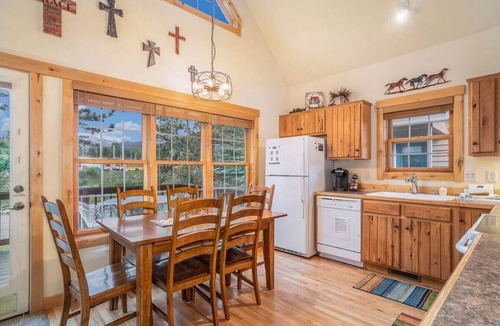 Estes Park Cabin | The Cabin Experience! Views, fireplace, deck!