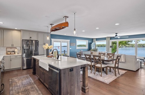 Scott County House | The LeClaire Driftwood Retreat on the Mississippi River!