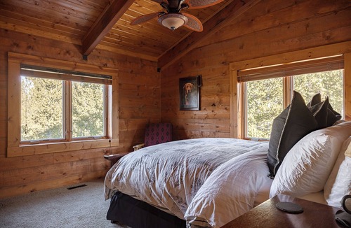 Michigan Hill Cabin | Timber Views, 2 King Suites, HotTub, Firepit