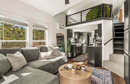 Lake George Cottage | Tiny House on Ranch · Stargazing + Fire Pit