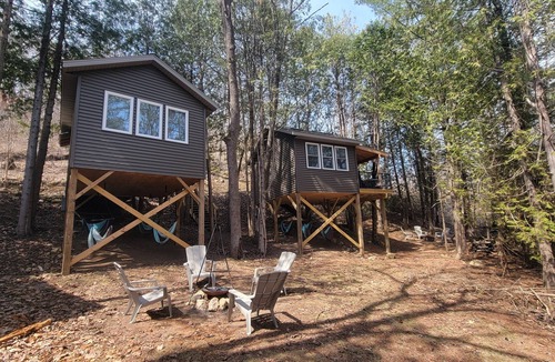 Elba Cabin | Treehouse Cabin in the Bluff Woodlands
