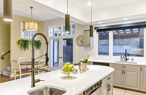 Sandpoint House | Unique Sandpoint home with private pool and bbq island, perfect for groups!
