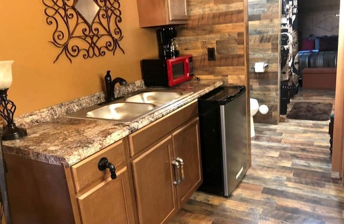 Palisades Cabin | Unique Steampunk Tiny House Rental in Swan Valley, Idaho near Jackson Hole