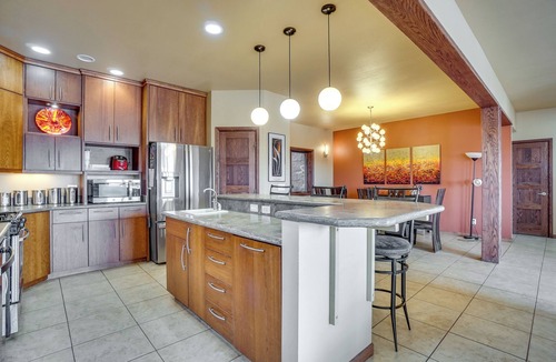 Laramie House | Upscale Laramie Home w/Hot Tub & Patio!