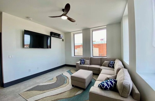 Enid Apartment | Walkable - Downtown Loft Unit 212 - Queen Bed