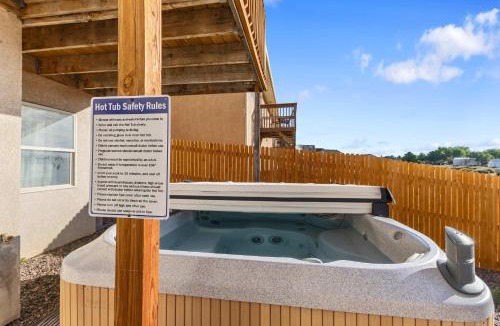 Pueblo West House | Warm 4BR Home with Hot Tub Sunset Deck Sleeps 10
