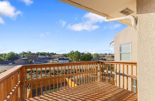 Pueblo West House | Warm 4BR Home with Hot Tub Sunset Deck Sleeps 10