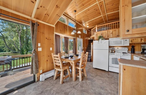 West Newton House | Waterfront Bourbon Barrel Cabin