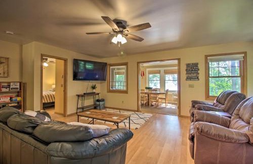 Cass Lake House | Waterfront Leech Lake Cabin: Dock, Fire Pit, Deck
