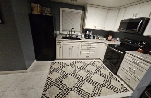 Escanaba Apartment | Waterfront studio in Escanaba with AC, WiFi 30+ day minimum rental only