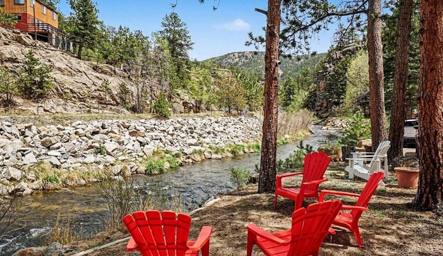 Big Thompson River Cabin Near Rocky Mountain National Park with Historic Charm, Estes Park Colorado