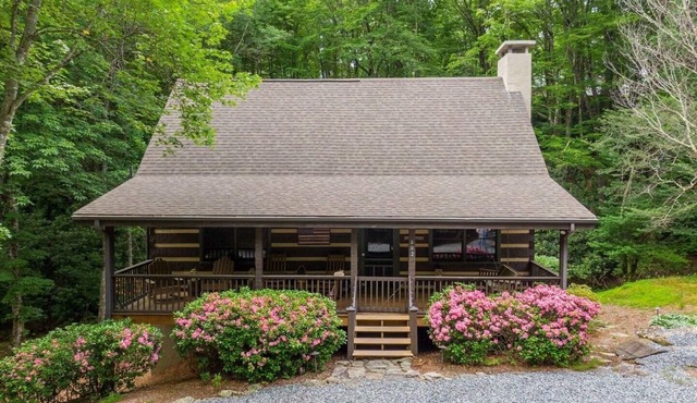 Centrally Located 3 Bedroom Cabin with AC and Hot Tub!
