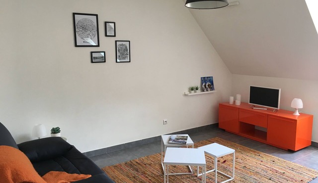 Charming studio with parking parking area Station in Rouen