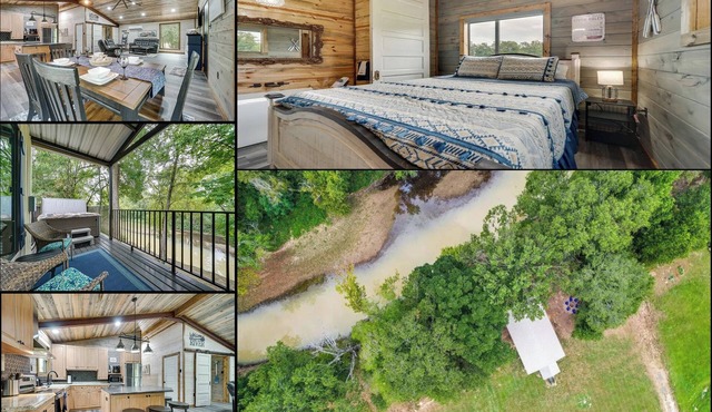 Cozy *water front cabin* for 4 w/kayaks, fire pit