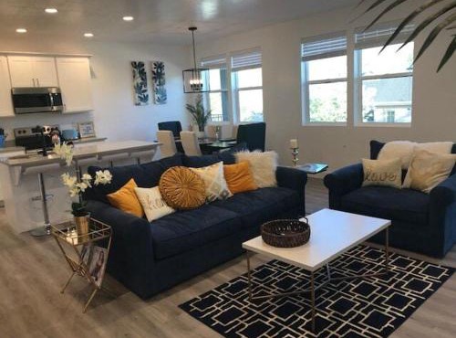 Deluxe Classy TownHouse With 2 car Garage, Work or Family!