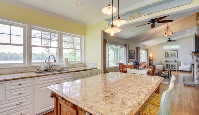 Garrison Haven on Whitefish Lake w/Boat Dock!