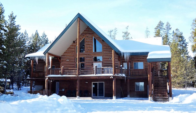 Kilgore Mountain Hideaway = 28 guests. Snowmobilers heaven! Many trails nearby.
