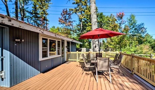 Lake Pleasant Access! Speculator Cottage w/Deck