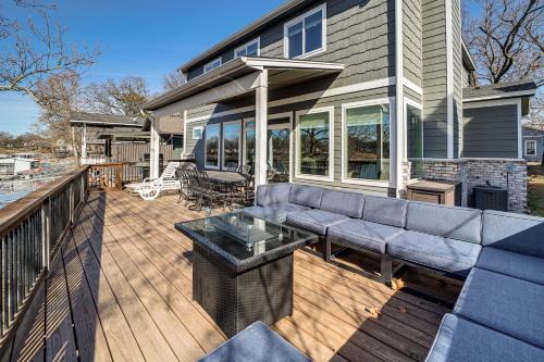 Lakefront Family Home w/Dock & Views in Vinita!
