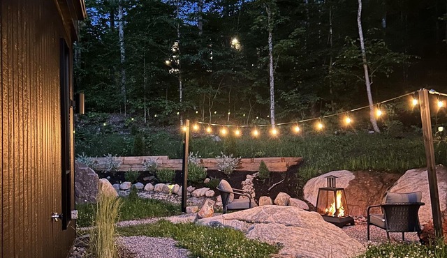 Luxury Chalet Private Forest Escape Hot Tub Tremblant Views in La Conception