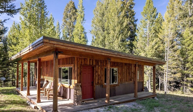 Mountain Cabin Near Yellowstone with Scenic Views, West Yellowstone, Montana