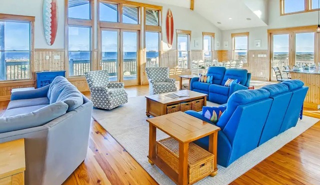 Oceanfront Home in Waves, NC