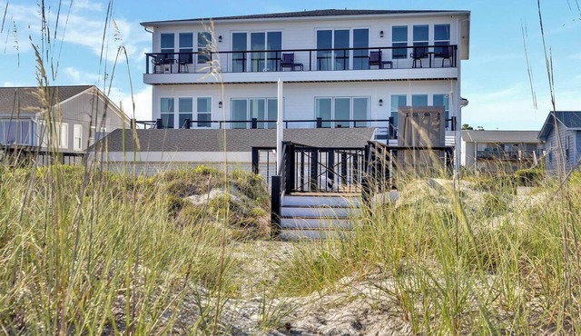 Oceanfront Resort Retreat | Dual Homes, Luxe Pool & Endless Gathering Space
