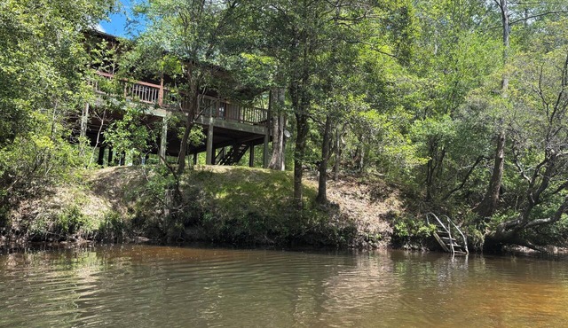 Peaceful, Secluded, 2-bedroom Creekbank Cabin in Lucedale