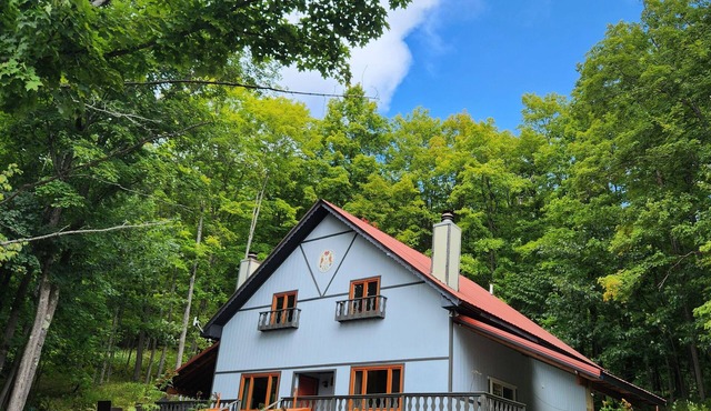 Peaceful Updated Ski Chalet across the street from Ski Brule Mountain -LEFT Side