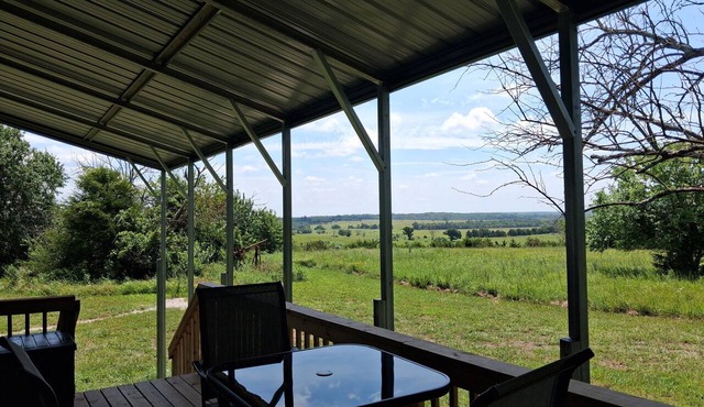 Private 65-Acre Prairie Retreat with 3.5 Miles of Trails