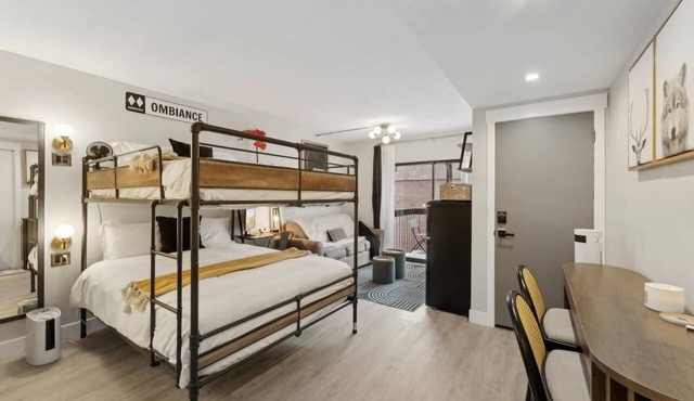 Ski-In Out Mountain Luxury Studio Sleeps 6