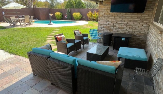 Spacious 4BR/3B, Fast WiFi, Gym, Ideal for Work, Near Dallas, Plano& Frisco
