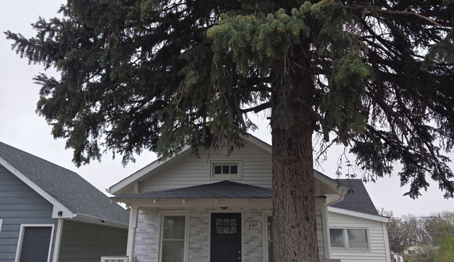 This single-level home offers a simple, comfortable layout.